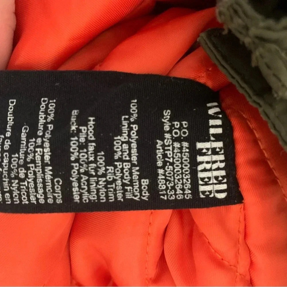 Wilfred Free Green Winter Jacket Bomber XS - Picture 4 of 13
